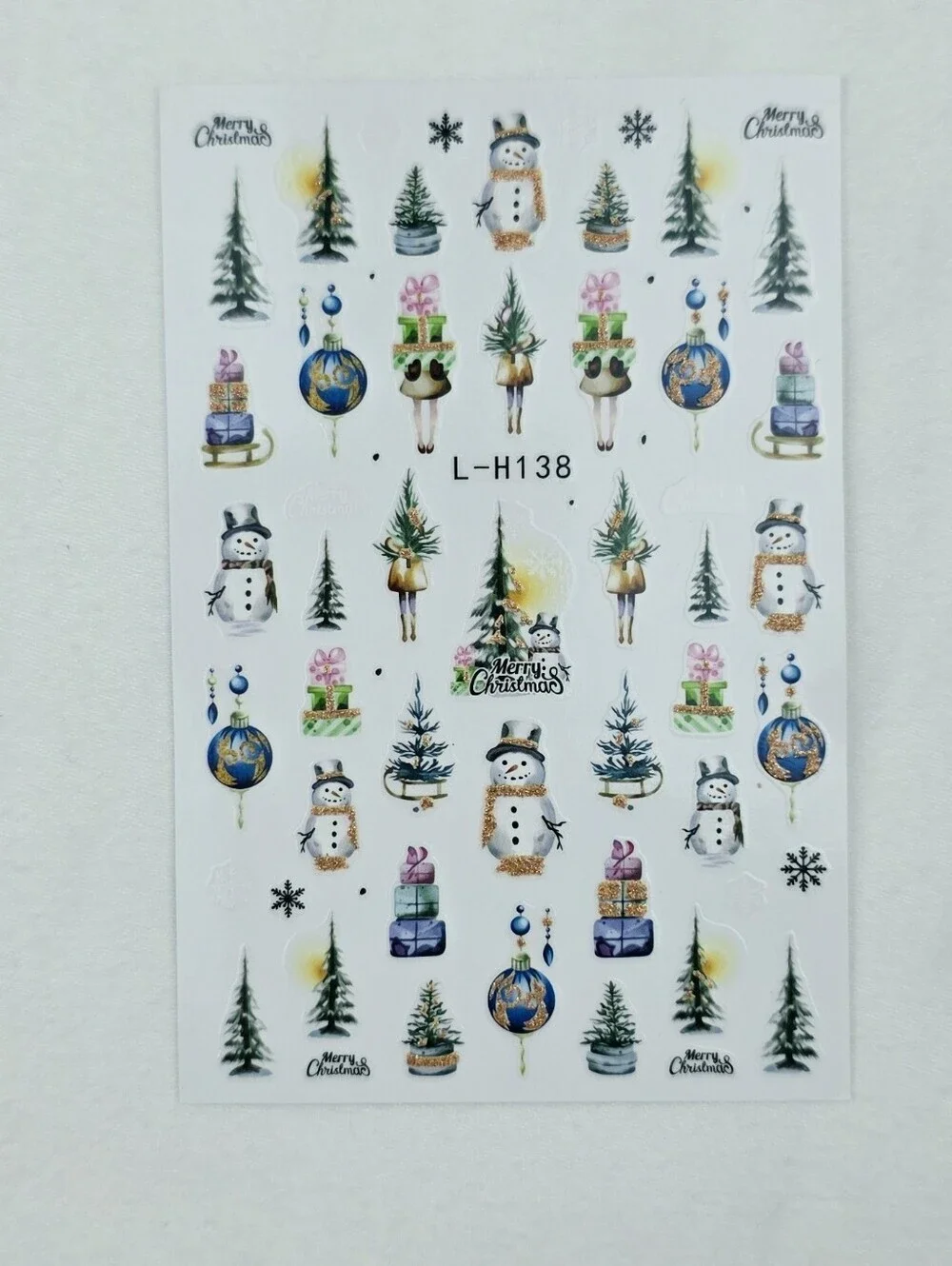 Trendy Self Adhesive Nails Art Transfer Sticker